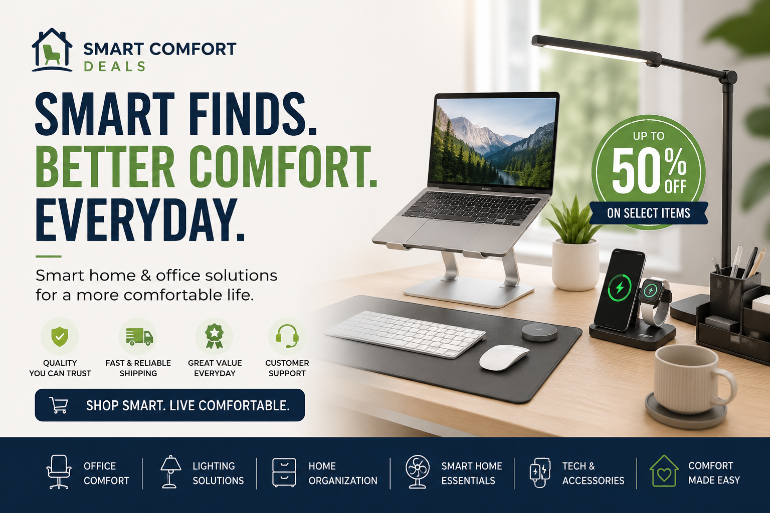 12 Smart Home and Office Comfort Upgrades That Make Everyday Life Easier