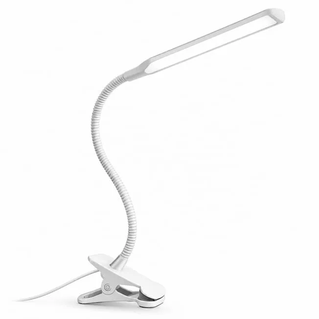 Clamp-Mounted Swing Arm Lamp – Flexible Desk Light for Work - Desk Setup - gallery image 5 - comfort deal